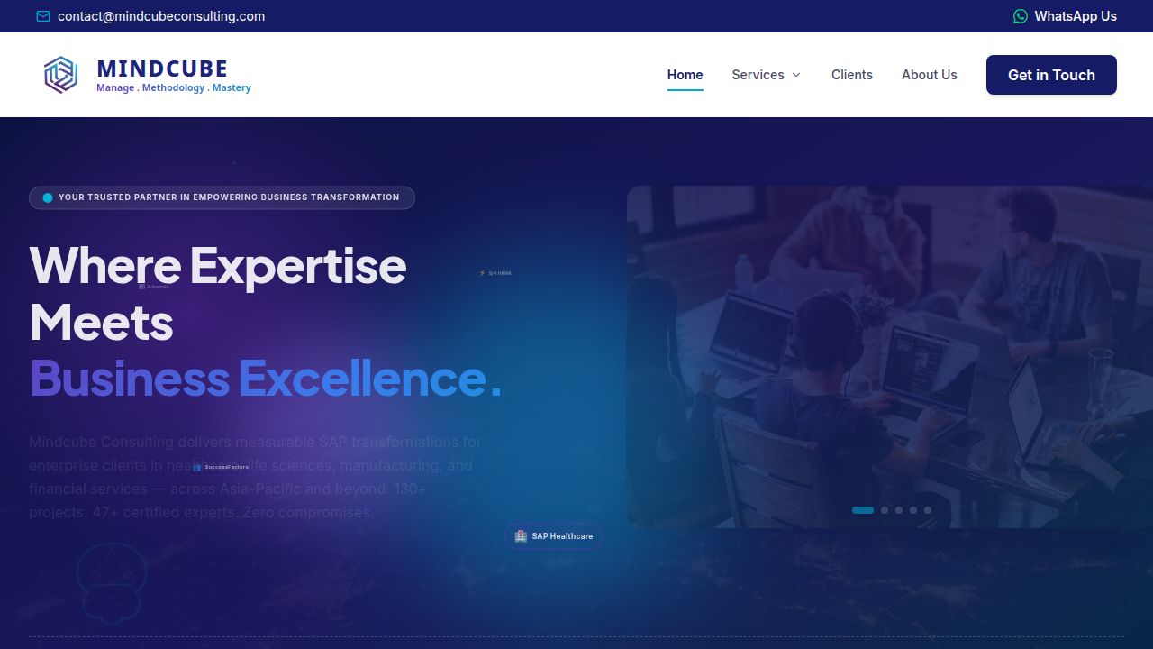 Mindcube Mindcube Consulting | SAP & Enterprise Technology Partners